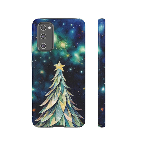 Christmas Tree On a Sky Full of Stars - Impact Resistant Phone Case Samsung Galaxy S20 FE Glossy